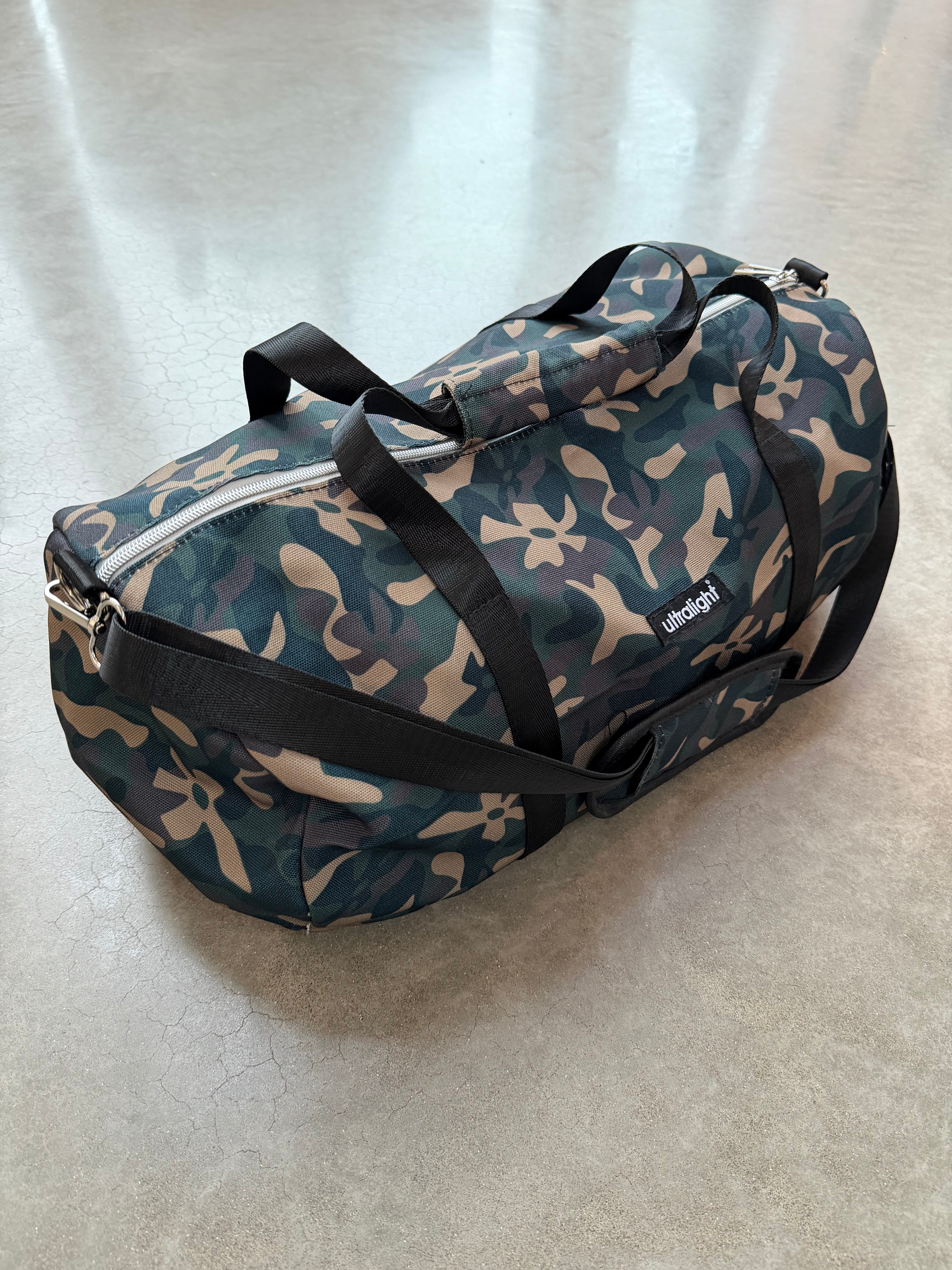 Camo Duffle Bag | Ultralight London