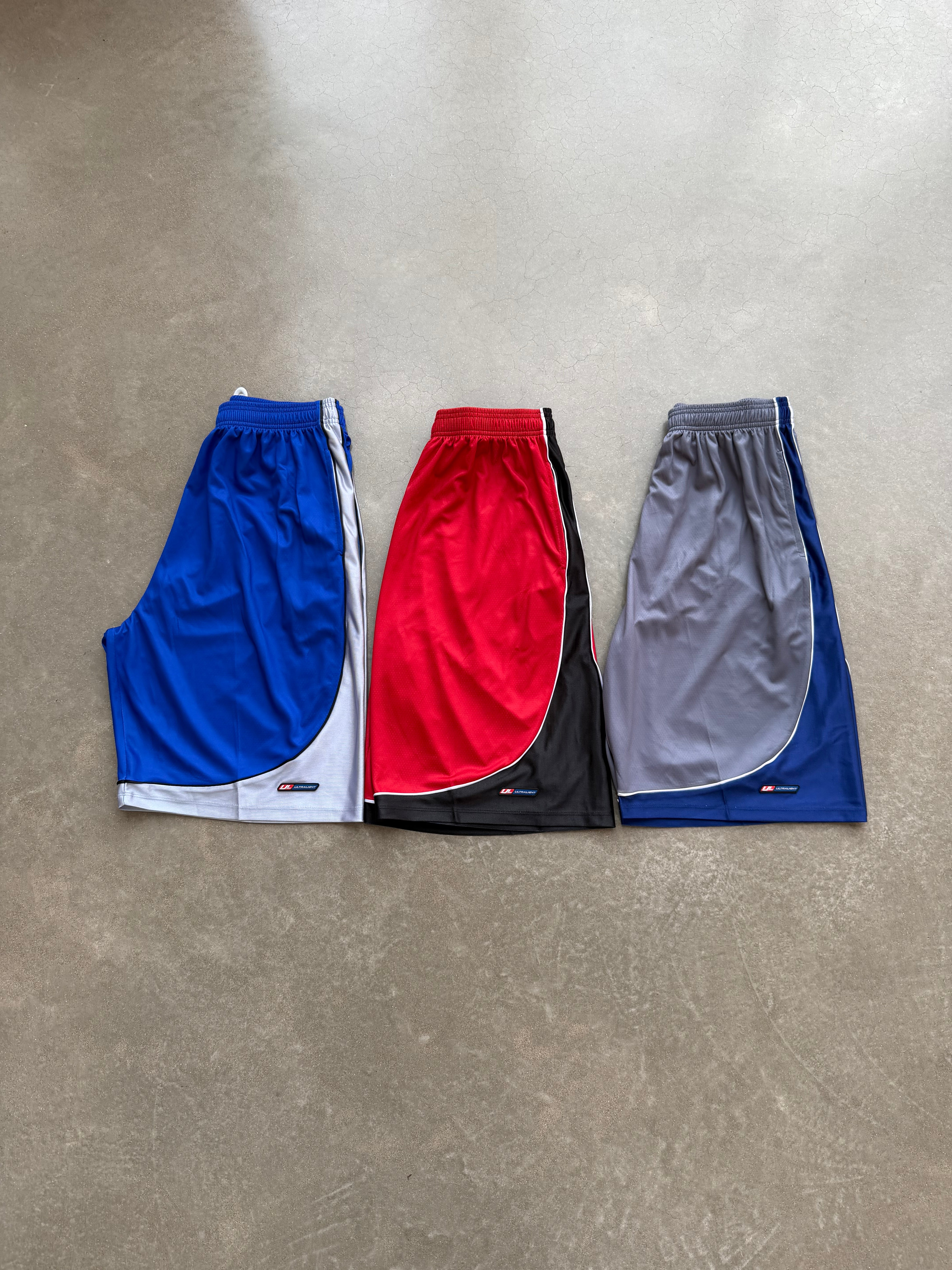 BALLHOG MESH SHORTS IN GREY