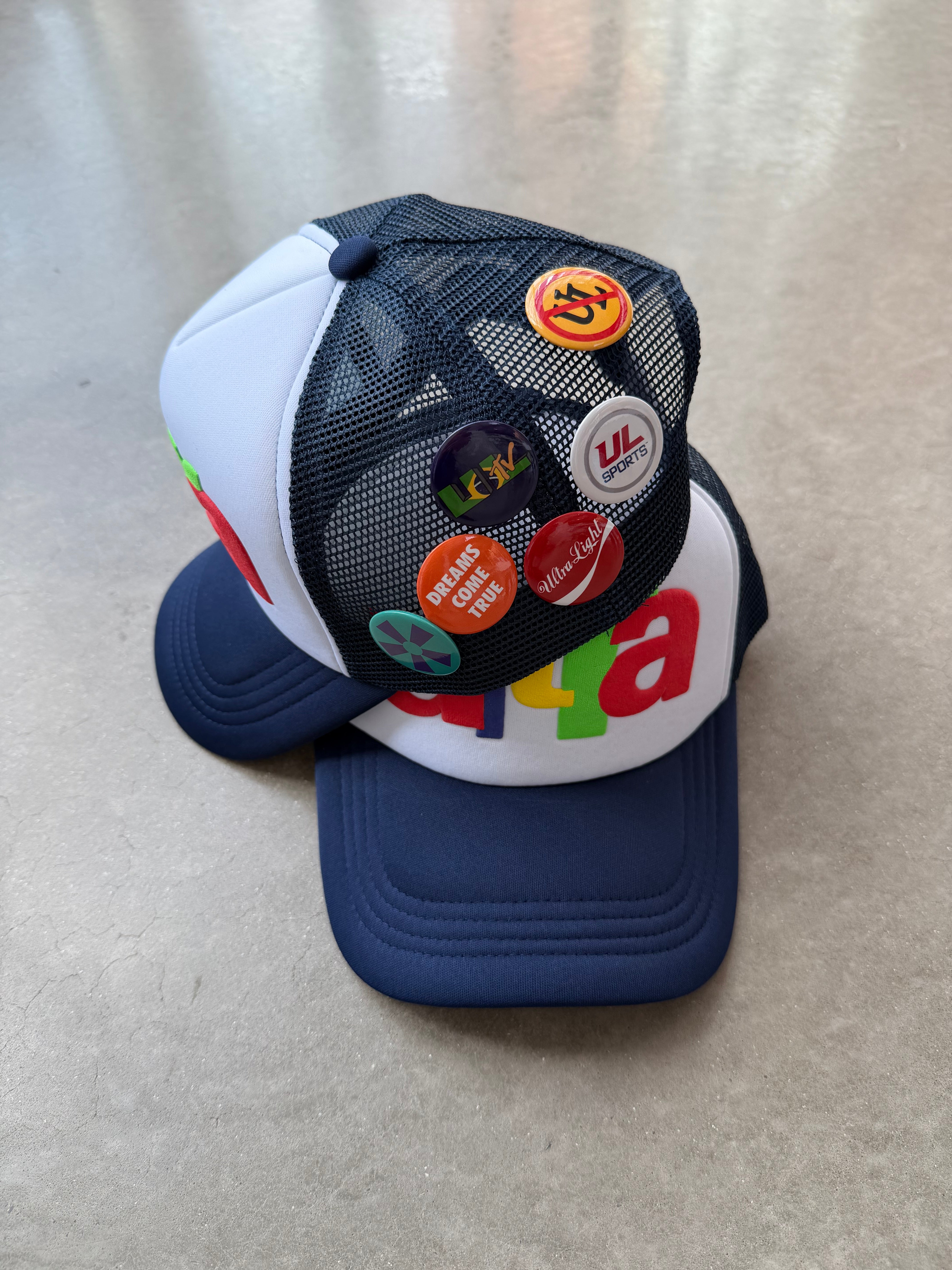 NAVY EBAY SNAPBACK HAT