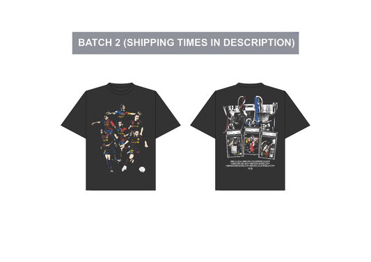 BARCA '08-09 TEE IN VINTAGE BLACK (BATCH 2)