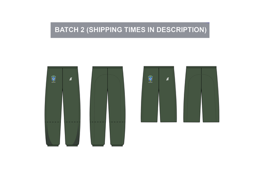 2IN1 TRACKPANTS IN BRAZIL GREEN (BATCH 2)