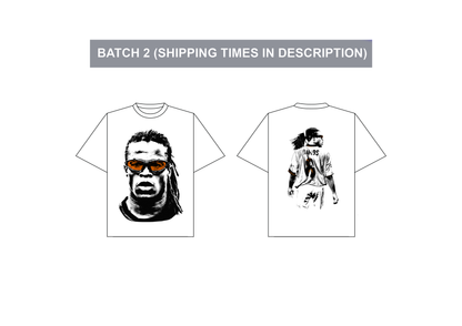 EDGAR DAVIDS TEE IN WHITE (BATCH 2)