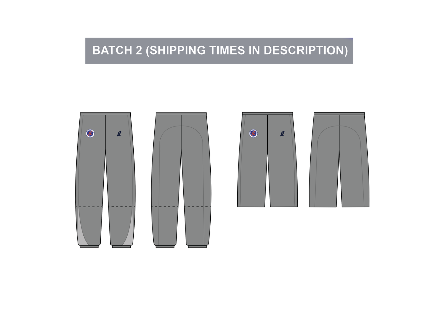 2IN1 TRACKPANTS IN PSG GREY (BATCH 2)