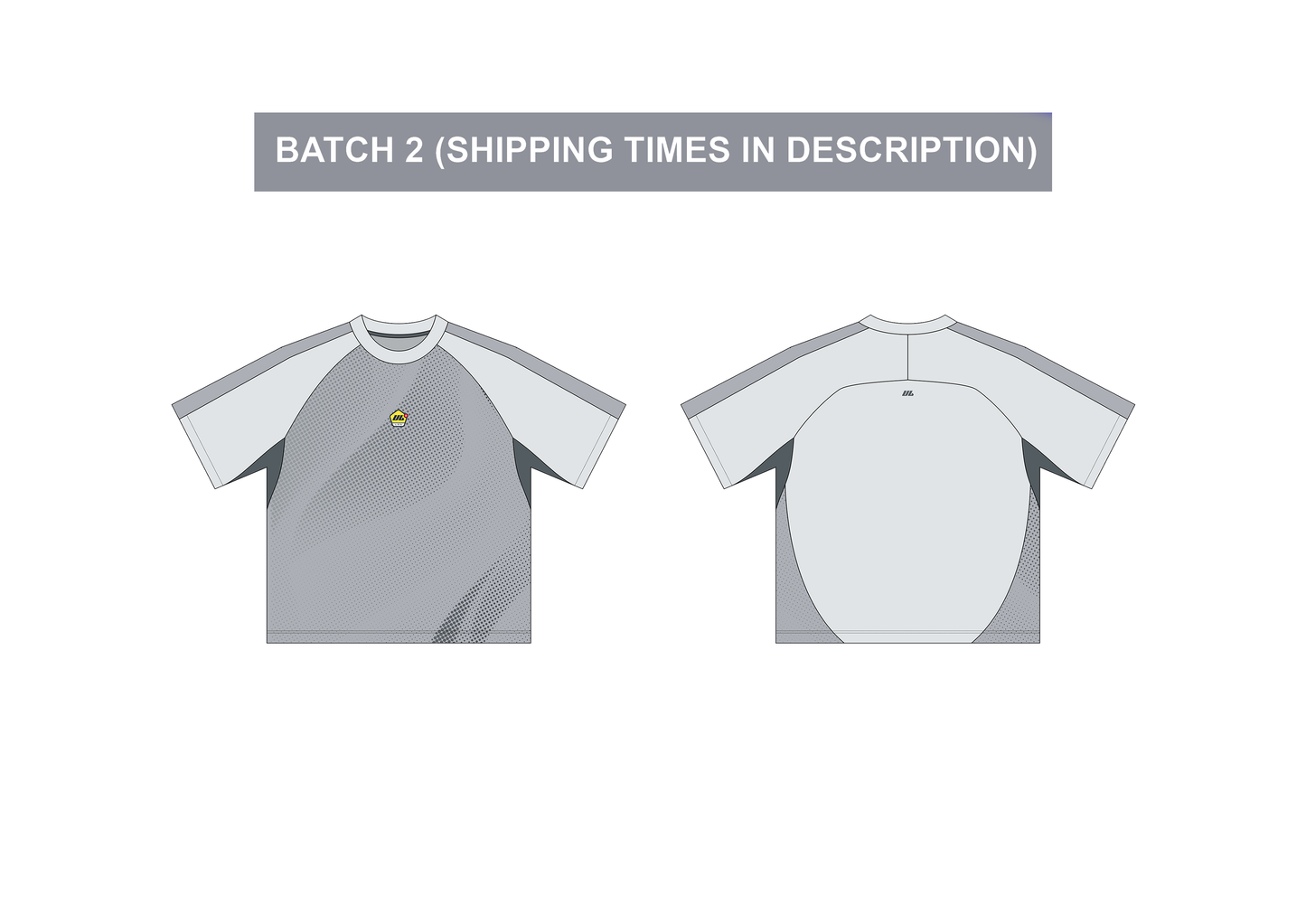 FLOW JERSEY IN GREY (BATCH 2)