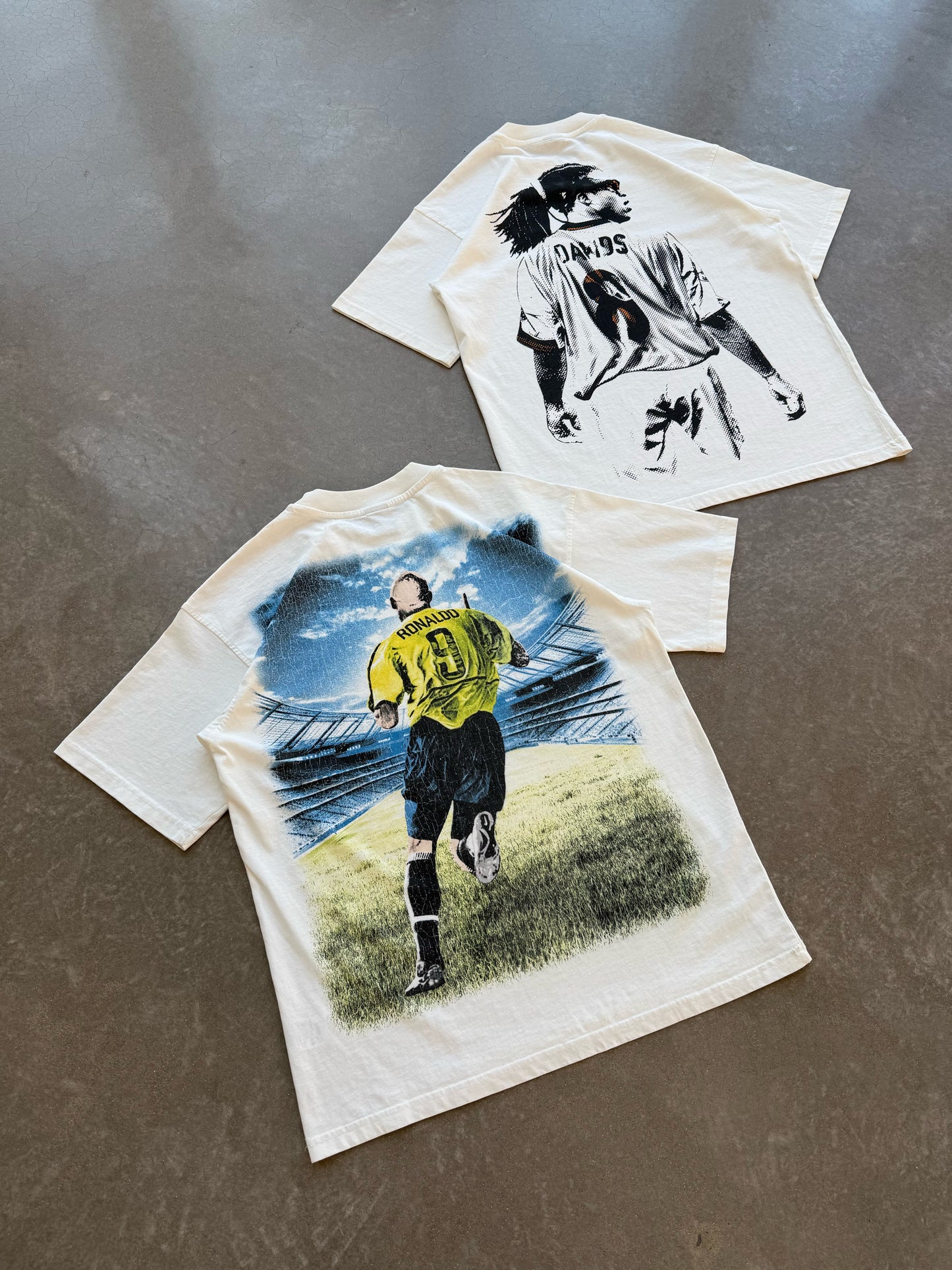 EDGAR DAVIDS TEE IN WHITE