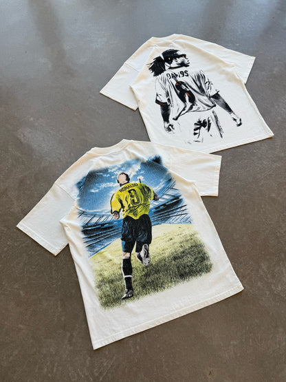 EDGAR DAVIDS TEE IN WHITE