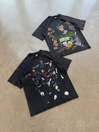 BARCA '08-09 TEE IN VINTAGE BLACK (BATCH 2)