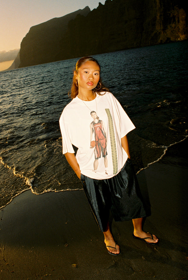 YAO MING TEE IN WHITE