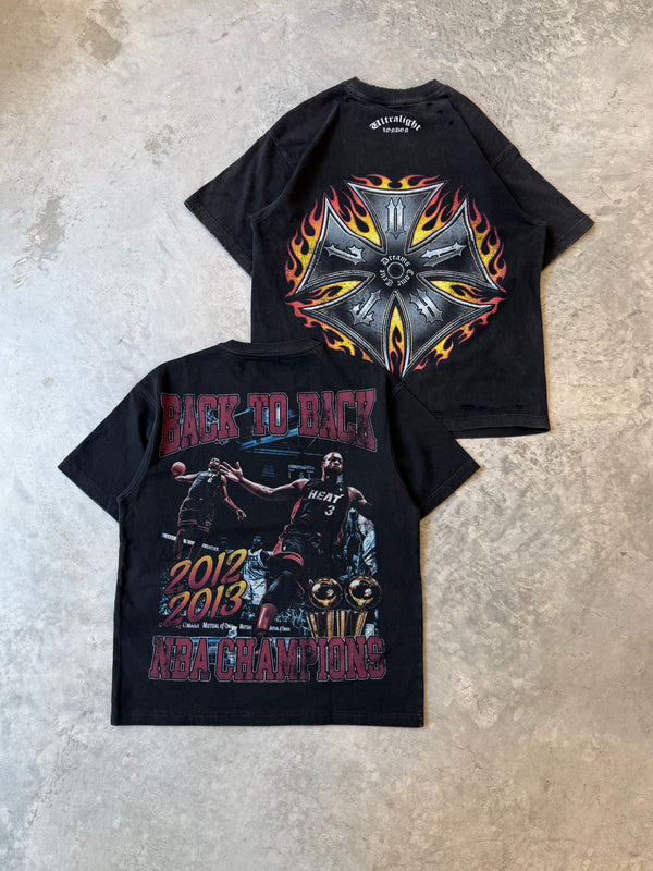 CHOPPER FLAMES TEE
