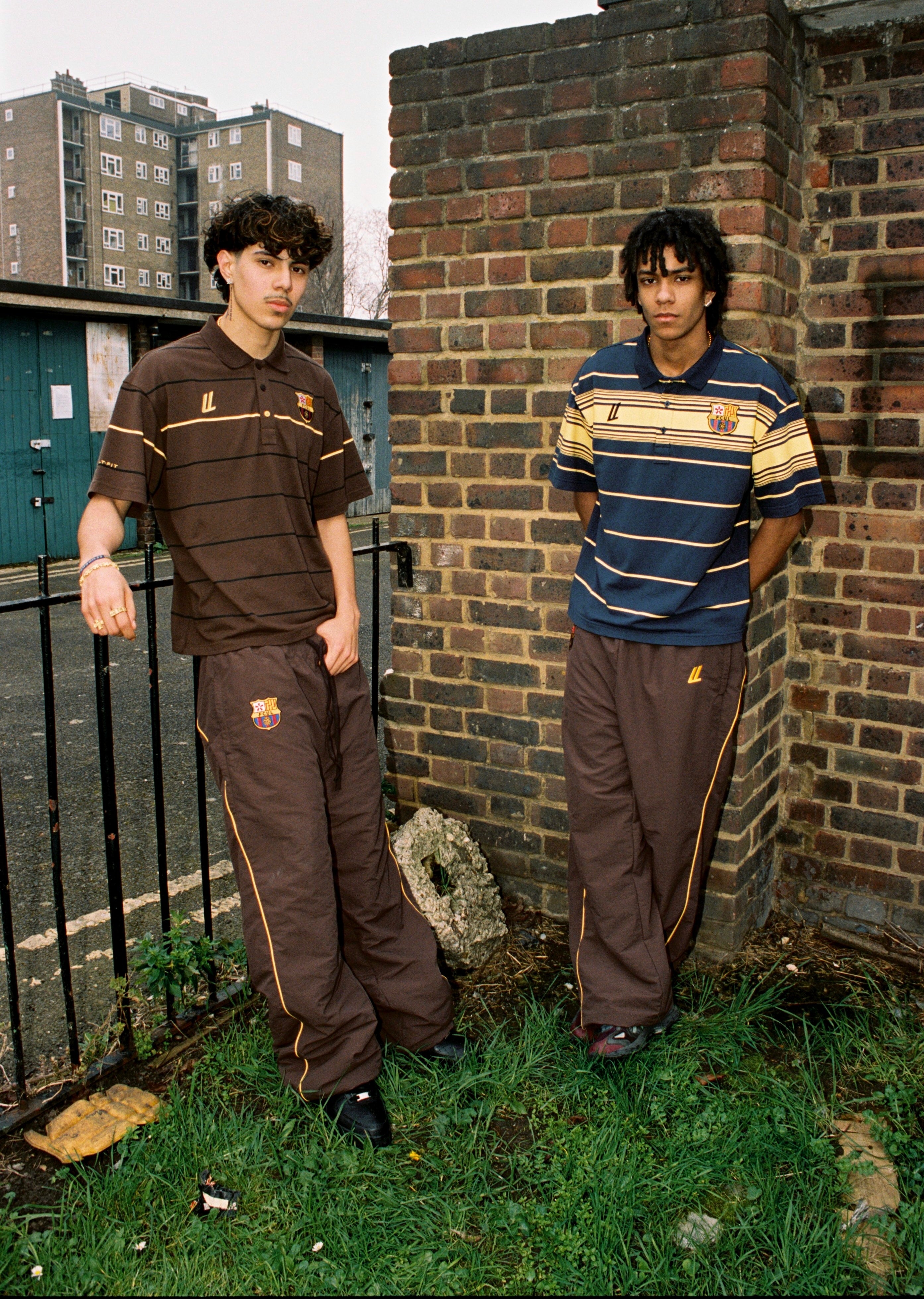 Brown Barca Polo Shirt | Ultralight London