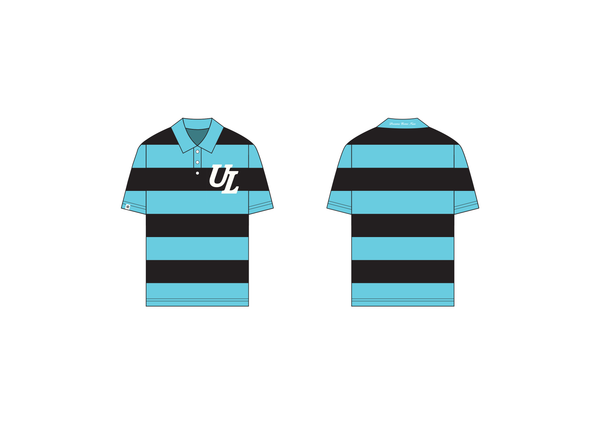 ICON POLO IN BLUE/BLACK