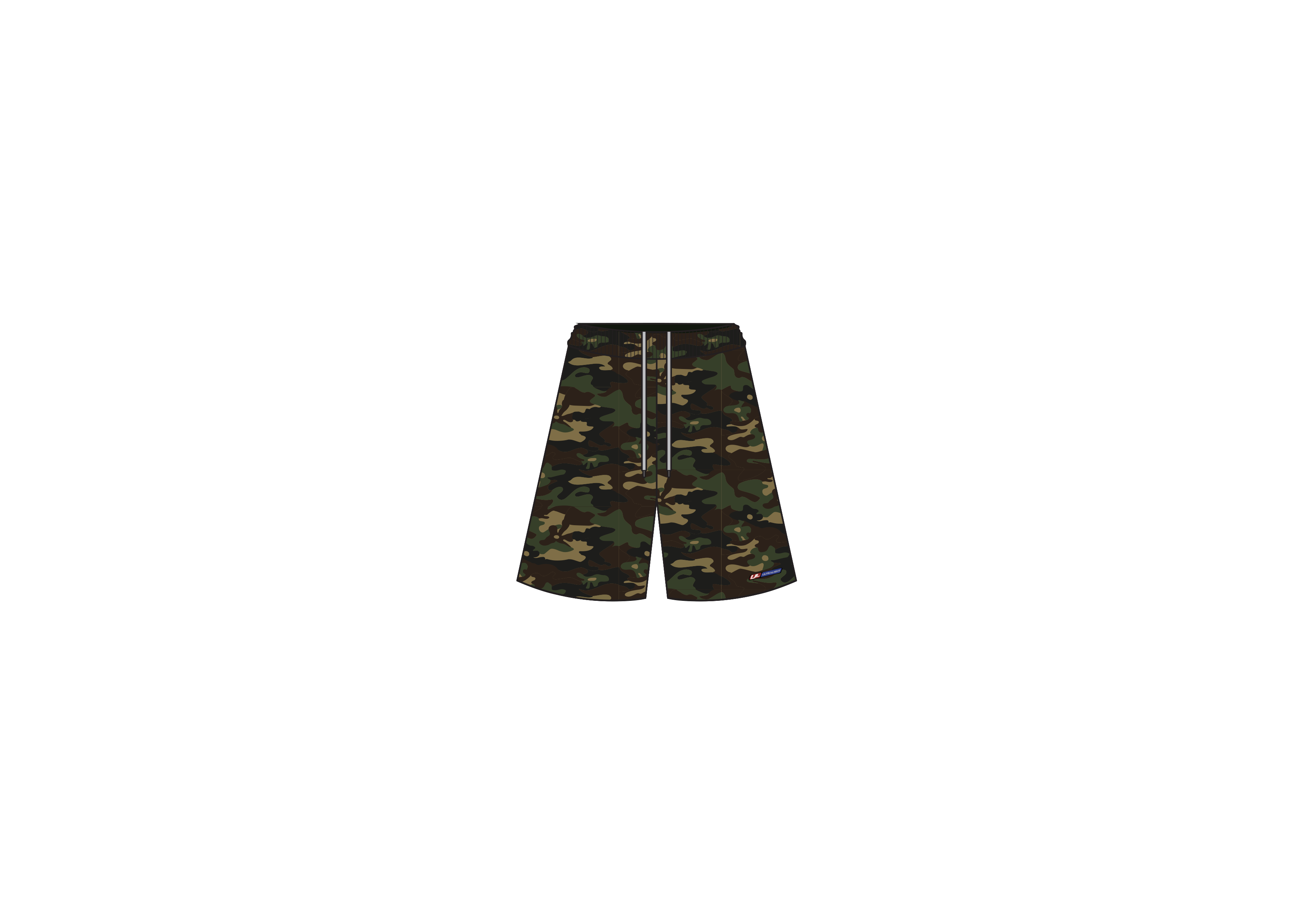 BALLHOG MESH SHORTS IN CAMO