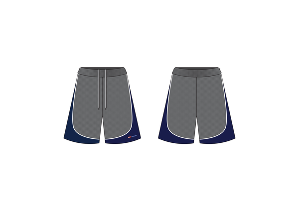 BALLHOG MESH SHORTS IN GREY