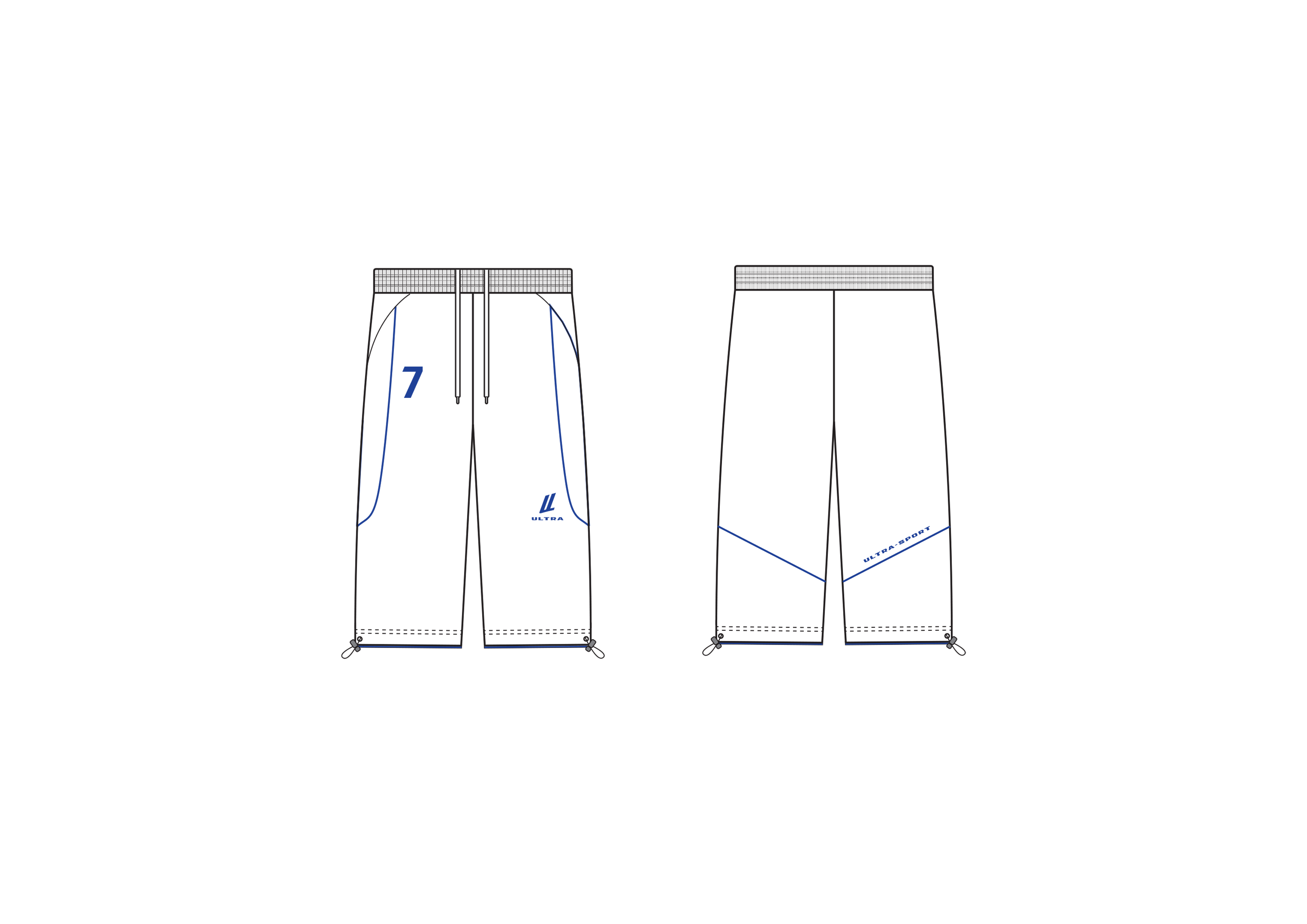MAESTRO TRACKSHORTS IN WHITE