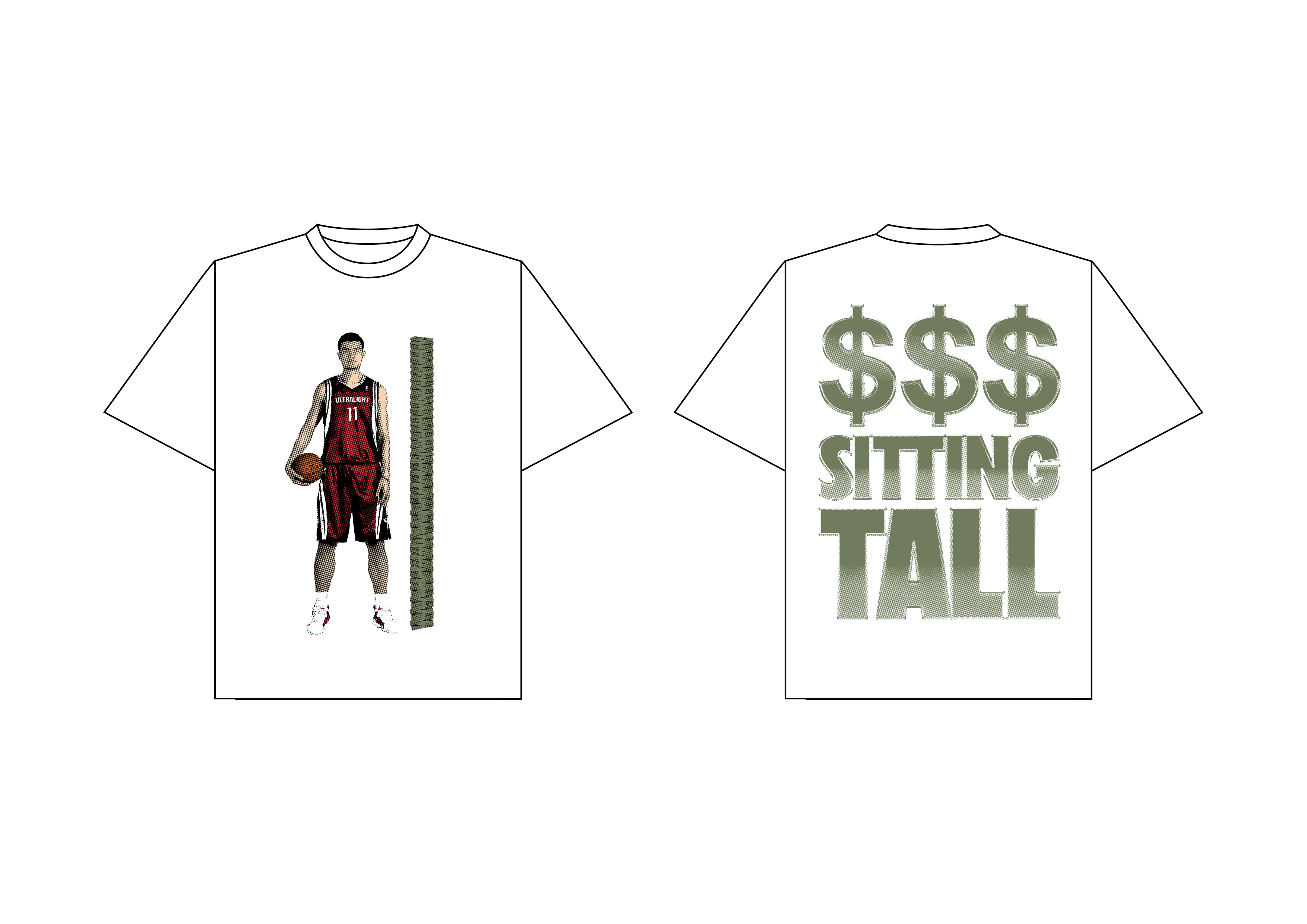 YAO MING TEE IN WHITE
